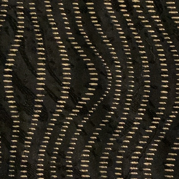 Jm Collection - Petite Sequin 3/4-Sleeve Top,  Deep Black - Size P/L - Picture 4 of 5